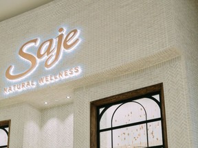 FILE PHOTO Saje Natural Wellness store exterior in Vancouver.