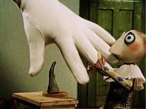 The Hand (1965). Frame from the film by master Czech animator Jiri Trnka taken from the Puppet Master: The Films of Jiri Trnka screening series at the Cinematheque. [PNG Merlin Archive]