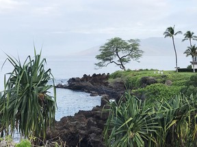The coastal path from the Fairmont Kea Lani is the perfect place for a morning jog or walk.