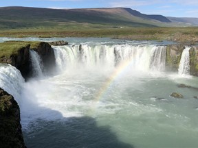 The tumbling majesty of Godsfoss—waterfall of the gods.