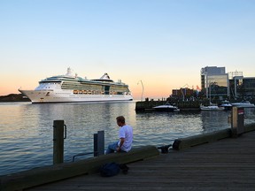 Cruise ships arrive at the same piers that welcomed over a million immigrants over the decades.