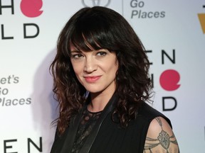 n this April 12, 2018 file photo, Italian actress and director Asia Argento arrives at the ninth annual Women in the World Summit in New York. Argento, one of the most prominent activists of the #MeToo movement against sexual harassment, recently settled a complaint filed against her by a young actor and musician who said she sexually assaulted him when he was 17, the New York Times reported.