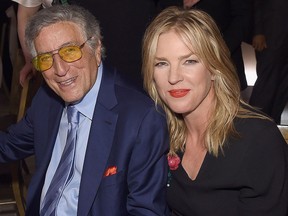 Tony Bennett and Diana Krall attend the 10th Annual Exploring The Arts Gala at Radio City Music Hall on Sept. 15, 2016 in New York City.