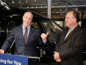 Some opponents of the proportional representation referendum have said it favours power-sharing deals like the NDP-Green alliance. Unsurprisingly, Premier John Horgan and Green Leader Andrew Weaver are both in favour of pro-rep.