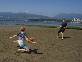 The beaches reopen in Vancouver in time for long weekend.