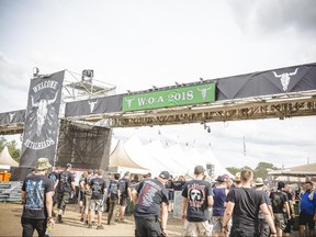 General view of the Wacken Open Air festival on August 4, 2018 in Wacken, Germany. Wacken is a village in northern Germany with a population of 1,800 that has hosted the annual festival, which attracts heavy metal fans from around the world, since 1990. (Gina Wetzler/Getty Images)