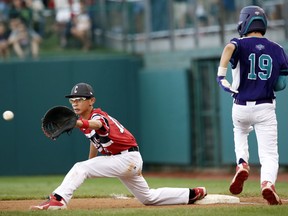 Team Canada will stretch out its wait to play Puerto Rico as rain washed away Tuesday's games in Williamsport, Pa. The Whalley Major League Allstars, who beat Spain and Mexico in win-or-go-home games, will play a do-or-die game Wednesday against Puerto Rico.
