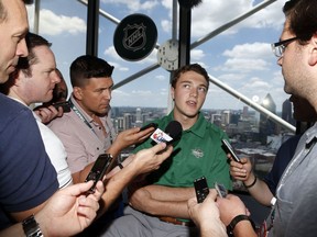 Defenceman Noah Dobson attracted a lot of attention at June's NHL Entry Draft in Dallas. He's turning heads in Kamloops this week, too.