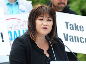 Vancouver mayoral candidate Wai Young