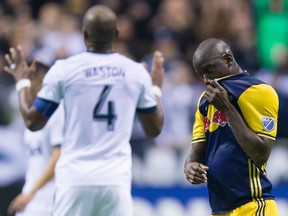 Kendall Waston and the Vancouver Whitecaps will have their hands full against Bradley Wright-Phillips and the clinical New York Red Bulls attack Saturday at B.C. Place Stadium.