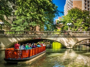 The Riverwalk and a cruise might be the best way to see San Antonio.