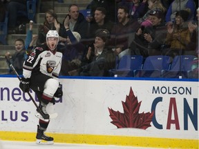 Vancouver Giants' veteran Jared Dmytriw, who started this WHL season at centre, likes the depth his team has up the middle.