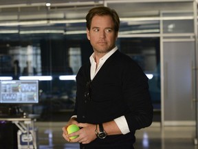 Michael Weatherly as Dr. Jason Bull, star of the CBS TV program Bull.