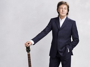 Paul McCartney is shown in a handout photo. McCartney says sharing the raunchier stories of his days in the Beatles doesn't faze him anymore and he's getting a kick out of knowing others enjoy the tales. (THE CANADIAN PRESS/HO-MPL Communications)