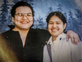 oney Hood is pictured at 15 years old, posing with with her father Phillip Tallio, when she visited him at Saskatchewan Penitentiary near Prince Albert, Sask. It was the one and only time Hood met her father in person. When Hood died suddenly Sept. 1, 2018 in Vancouver, her father was still incarcerated for a 1983 murder for which he has long maintained his innocence.