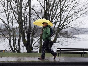 Early morning rain in Vancouver, BC.