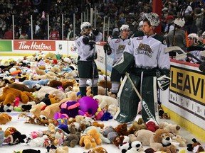 The Vancouver Giants' annual Teddy Bear Toss game will be played at the Pacific Coliseum in Vancouver this year.