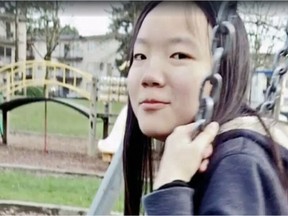 Undated omage of Marrisa Shen taken from a Facebook tribute video posted after the teenís death.