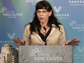 City of Vancouver councillor Andrea Reimer.