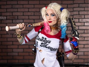 Join Evilyn13 (here dressed as Harley Quinn) and other cosplayers will appear at this year's Fan Expo Vancouver, from Oct. 12-14 at the Vancouver Convention Centre. [PNG Merlin Archive]