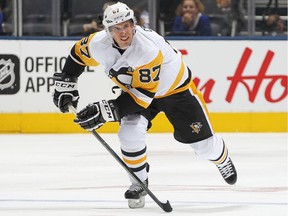 Sidney Crosby and the powerful Pittsburgh Penguins will be at Rogers Arena in Vancouver Saturday night to face the Canucks, who are battling some injury issues.
