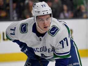 Nikolay Goldobin has started the season well. Playing on Elias Pettersson's wing, the Canucks hope he sticks there.