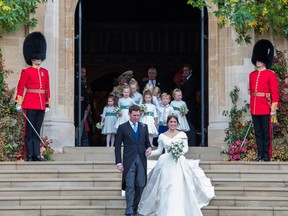 The wedding of Princess Eugenie of York and Jack Brooksbank in Windsor.