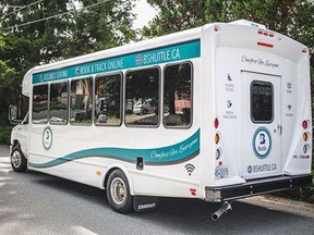 The new B-Shuttle provides a link between Surrey and the University of B.C.