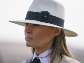 First Lady Melania Trump.