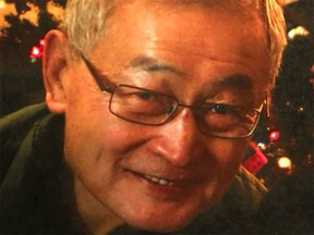 Frank Fukui was last seen wearing a white t-shirt, jeans, and running shoes.