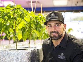 Justin Cooper of Pacific Northwest Garden Supply sells all the equipment a person needs to grow cannabis.