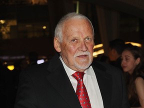 Bernie Parent earlier this week in Toronto at the Hockey Hall of Fame, prior to this year's induction ceremony.
