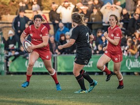 Laura Russell and her Canadian teammates finished their tour of the U.K. on a high note.