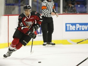 Vancouver Giants forward Justin Sourdif is already making an impact with the WHL club as a 16-year-old rookie.