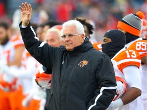 Wally Buono waved farewell to football fans in Saskatchewan last week and tonight he'll bid Lions' fans farewell at B.C. Place Stadium where the B.C. bench boss will coach his final home game of his CFL career.