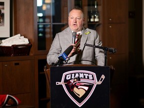 Vancouver Giants GM Barclay Parneta.