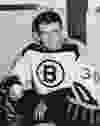 Bernie Parent was a tired-looking, but still fairly fresh-faced 20-year-old NHL rookie in November 1965 with the Boston Bruins, after his team beat the powerhouse Montreal Canadiens 3-1 in the Forum. This was his third career NHL game, though he would really go on to establish himself two seasons later when he joined the Philadelphia Flyers in NHL expansion to 12 teams. (Photo: David Bier, Gazette files)