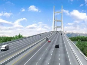 Metro Vancouver mayors are feeling optimistic as they meet with Transportation Minister Claire Trevena about options for the Massey Tunnel. One thing is almost certain. This proposed 10-lane bridge will not be built.