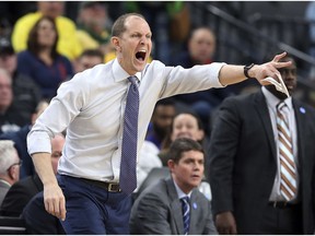 Mike Hopkins, who took over the University of Washington men’s basketball program in 2017, nearly got the Huskies into the NCAA tournament last spring.
