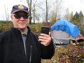 Ted Lee, a businessman who lives on nearby McColl Crescent, has been documenting the encampments as they have grown and shrunk over the past two months. He takes photos and videos, and posts them to a private Hamilton community Facebook group.