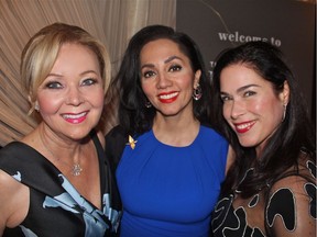 Leading ladies Diane Norton, Arya Eshghi and Tracey Wade were all smiles following the $4 million raised at the 32nd annual Crystal Ball they helped organize for B.C. Children’s Hospital.