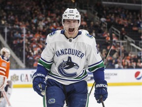 Antoine Roussel's loud-and-proud presence adds fuel to Canucks' fire.