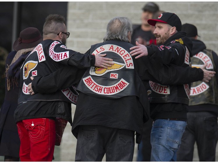 Photos: Hells Angels attend Chad Wilson's funeral in Maple Ridge | The ...