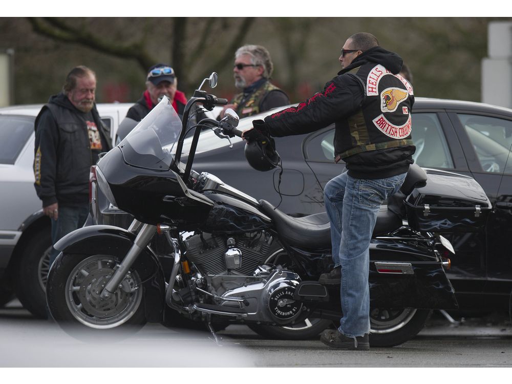 Photos: Hells Angels attend Chad Wilson's funeral in Maple Ridge