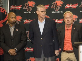 Mark Washington, Chris Tormey and Jeff Reinebold are among seven coaches from Wally Buono's 2018 staff who have been let go by the B.C. Lions.