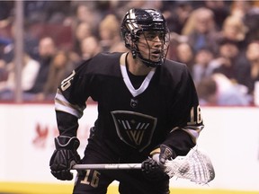 Vancouver Warriors star Mitch Jones had one goal and eight assists Friday night in Las Vegas. The team lost 15-14 after being up 12-4 at halftime.