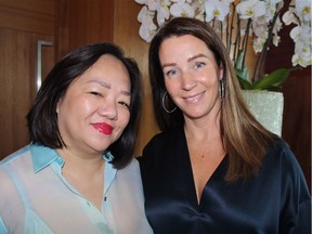 Susan Chow and Lisa Dalton steered B.C. Cancer’s power lunch. The always-stylish Hope Couture fundraiser collected $600,000 to help those facing cancer.