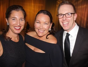 B.C. Children’s Hospital Foundation chair Lisa Hudson congratulated Crystal Ball chair Jennifer Johnston and her husband Scott Warren for their leadership and successful $4 million night.
