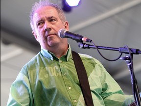 Musician Pete Shelley of Buzzcocks perform onstage during the 2012 Coachella Valley Music & Arts Festival at the Empire Polo Field on April 14, 2012 in Indio, Calif. (Karl Walter/Getty Images for Coachella)