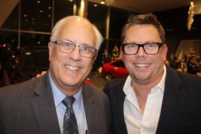 Richmond Mayor Malcolm Brodie and Andrew Harris, CEO, Craft Collective Beer, took in Richmond Christmas Fund’s newest fundraiser held at the Audi Richmond Showroom.